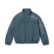 Supreme Spellout Embroidered Track Jacket Dark Blue - 23FW