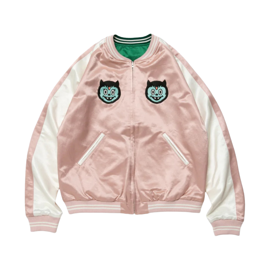 휴먼 메이드 우지 메이드 요코스카 자켓 핑크