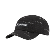 Supreme Stitch Jacquard Camp Cap Black - 22SS