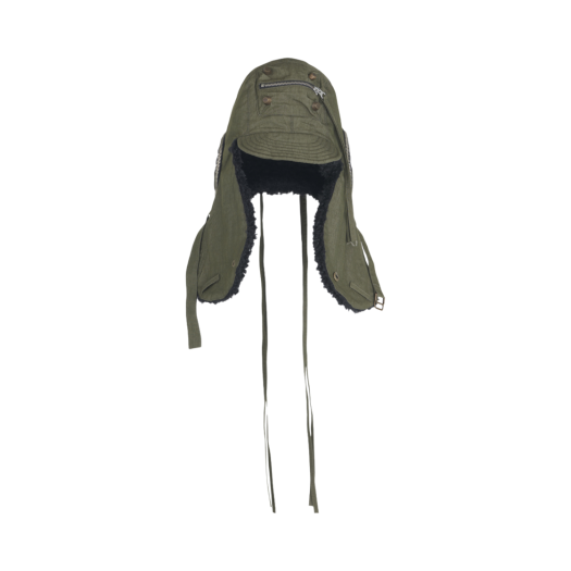 24fw41 Surgery Cargo Flight Trooper Hat Khaki