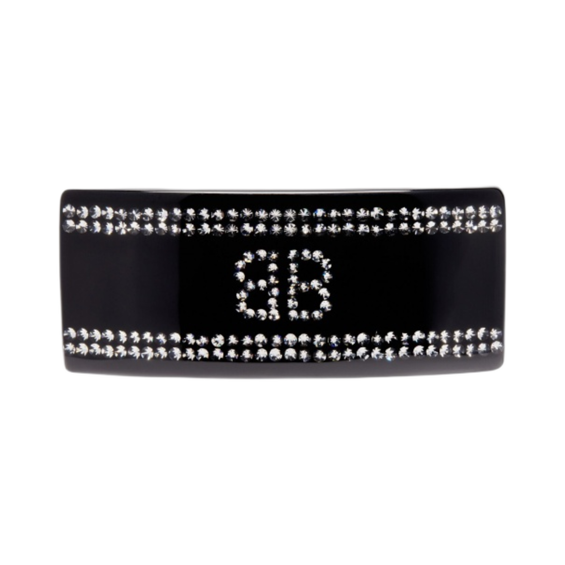 (W) 발렌시아가 홀리 헤어 클립 블랙((W) Balenciaga Holli Hair Clip Black) - 1