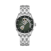 Hamilton Jazzmaster Open Heart Auto 40mm Stainless Steel Green