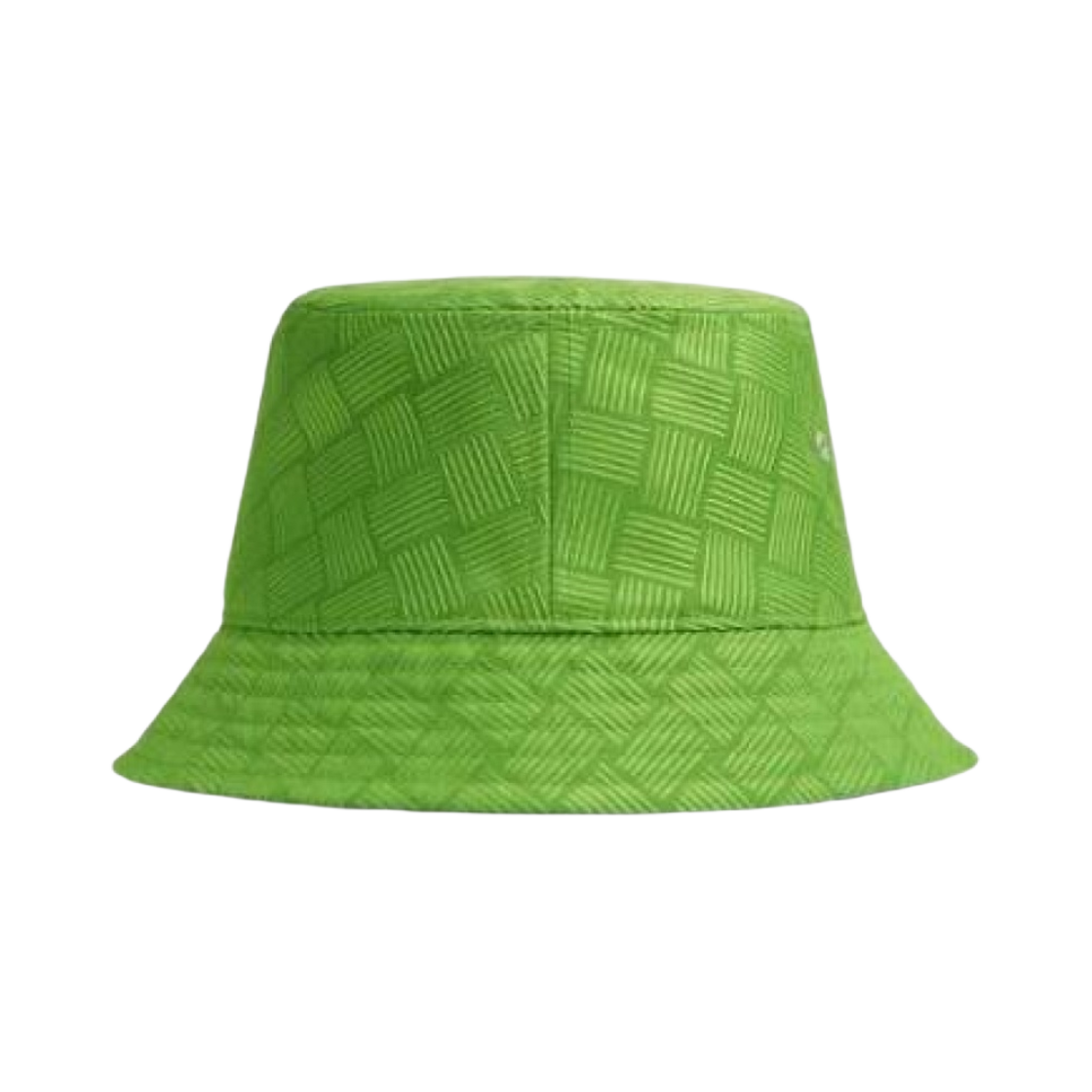 692795V1PO23232 (W) Bottega Veneta Jacquard Nylon Hat Acid Green