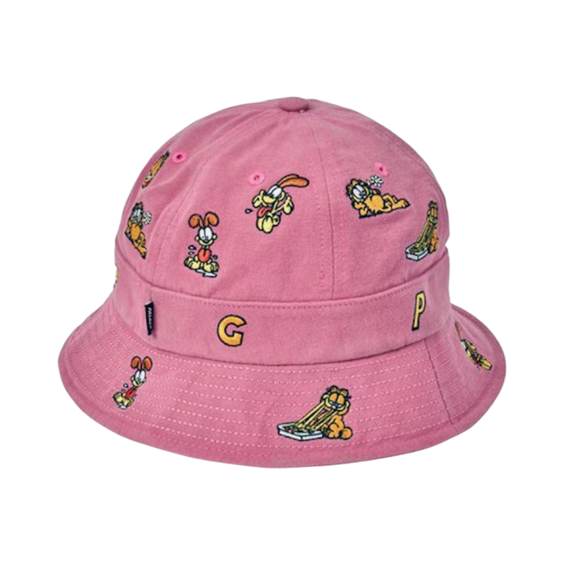 팔라스 가필드 버킷햇 핑크 - 21FW(Palace Garfield Bucket Hat Pink - 21FW) - 1