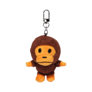 BAPE Baby Milo Plush Doll Key Chain 12cm Brown