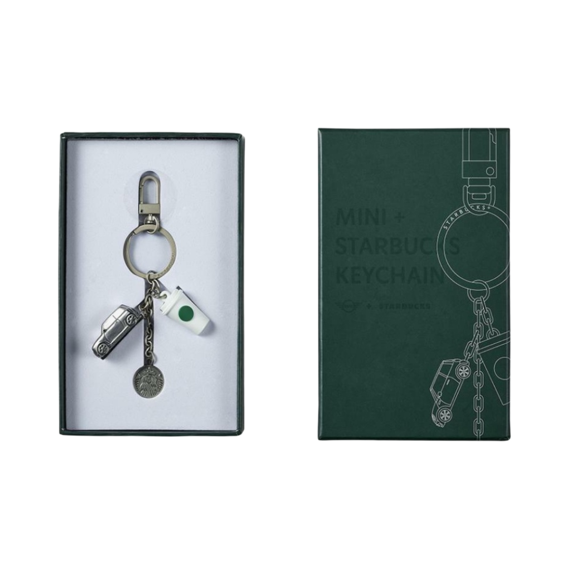스타벅스 x 미니 미니어쳐 키체인(Starbucks x MINI Miniature Keychain) - 4
