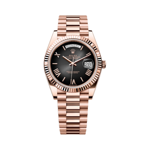 Rolex Day-Date 40mm 228235 Black Slate Ombre Roman President
