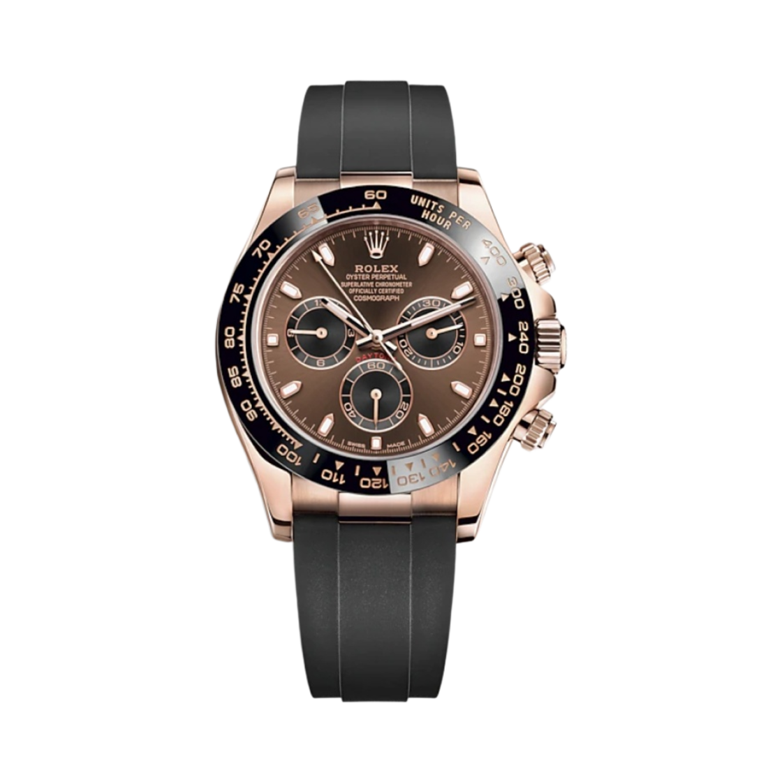 롤렉스 코스모그래프 데이토나 40mm 116518LN 초콜릿 블랙 오이스터플렉스(Rolex Cosmograph Daytona 40mm 116515LN Chocolate Black Oysterflex) - 1