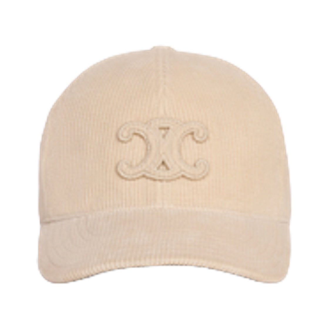 셀린느 트리옹프 베이스볼 캡 코듀로이 크림(Celine Triomphe Baseball Cap in Corduroy Creme) - 2