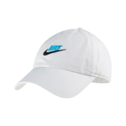 Nike Heritage 86 Futura Washed Cap White Blue