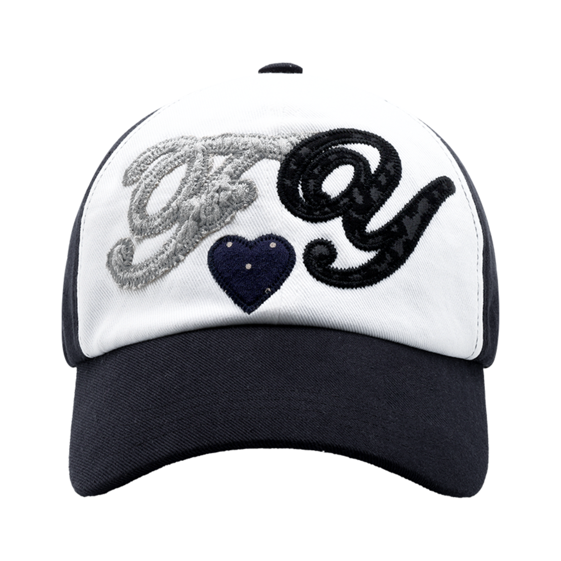【FANCY CLUB】FY Patch Block Ball Cap FANCY CLUB | FY PATCH BLOCK BALL CAP - 네이비 패션 아이템