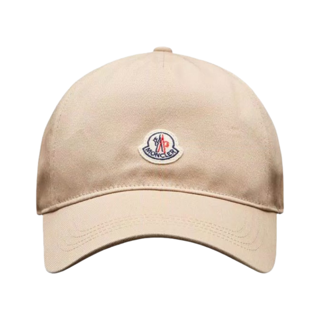 (W) 몽클레르 로고 베이스볼 캡 베이지 - 23SS((W) Moncler Logo Baseball Cap Beige - 23SS) - 1