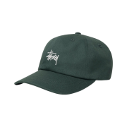 Stussy Basic Stock Low Pro Cap Forest