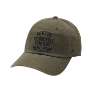 American Needle Ballpark Austin Motorcycle Company Olive