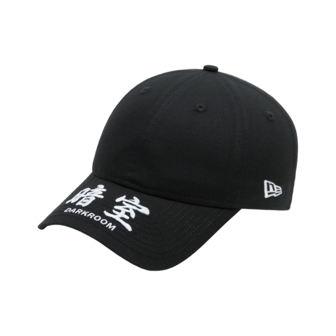 다크룸 스튜디오 x 뉴에라 언스트럭처 볼캡 블랙(Darkr8m Studio x New Era Unstructured Ball Cap Black)
