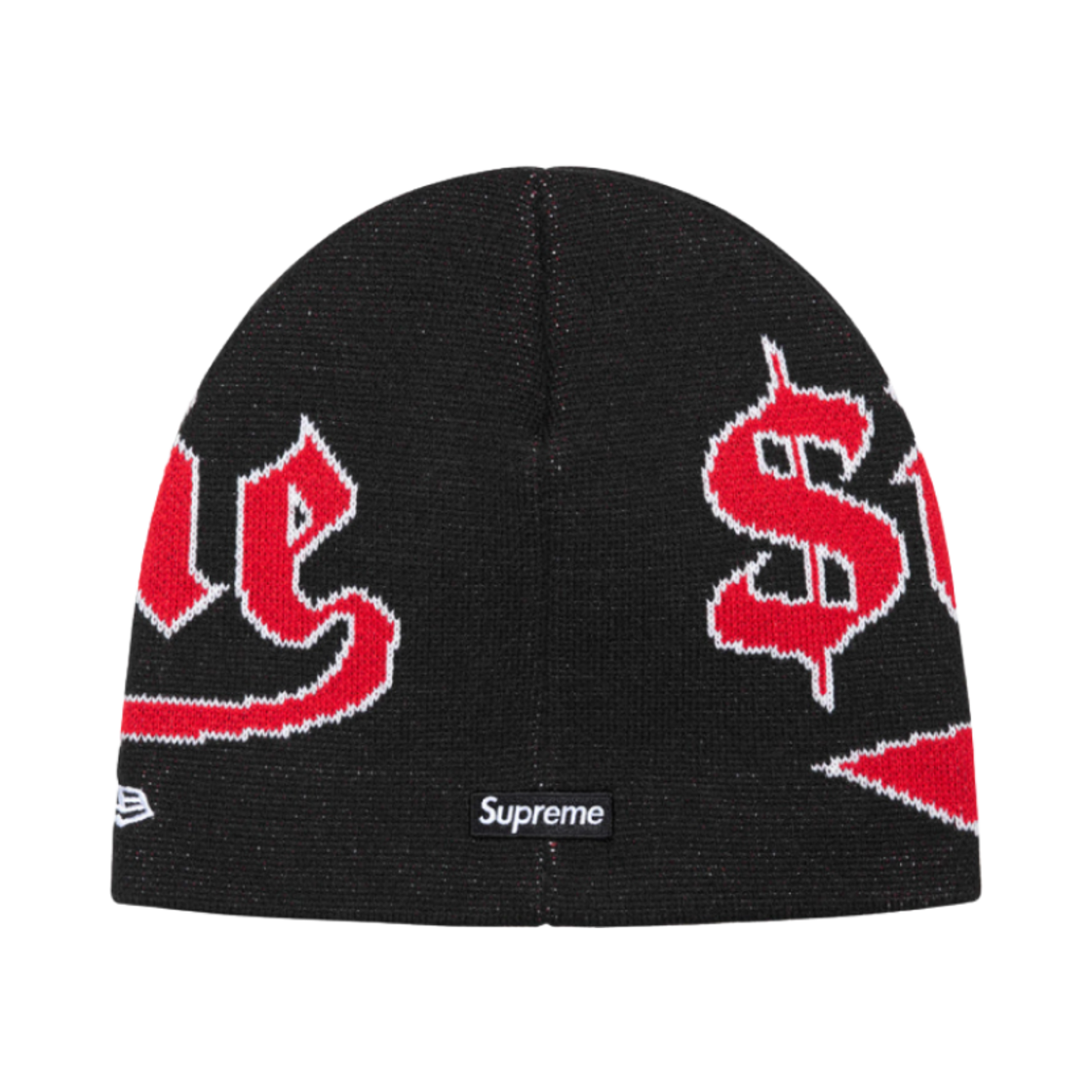 24fw Supreme New Era Script Beanie 黒 Supreme New Era Script Beanie Black - FW24 - US