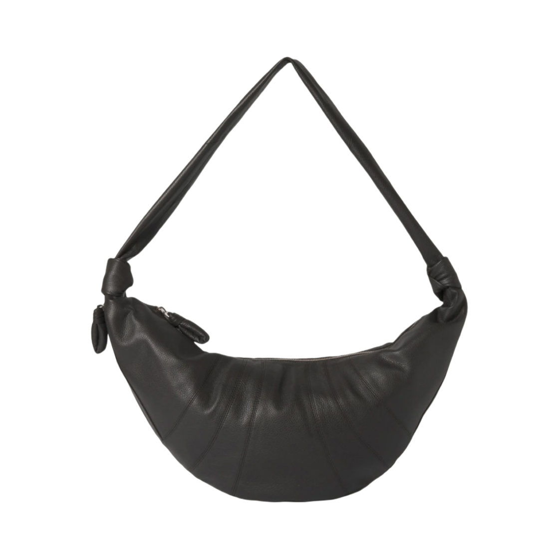 르메르 라지 크루아상 백 소프트 그레인드 레더 다크 초콜릿(Lemaire Large Croissant Bag Soft Grained Leather Dark Chocolate)