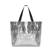 Matin Kim Matin Tarpaulin Shopper Bag Silver