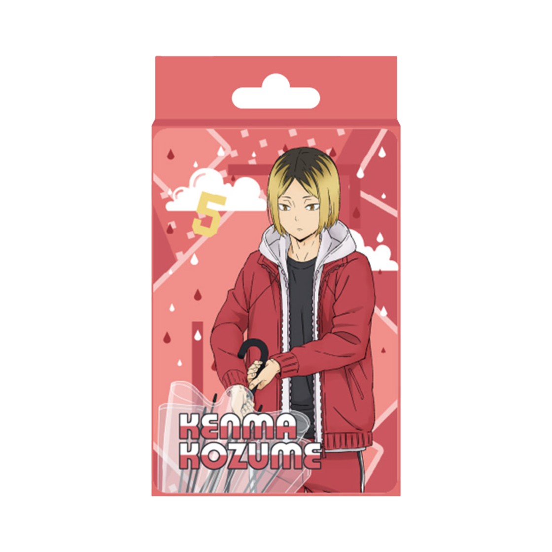 6977299620803 HAIKYU Rain Glitter Acrylic Block Kenma