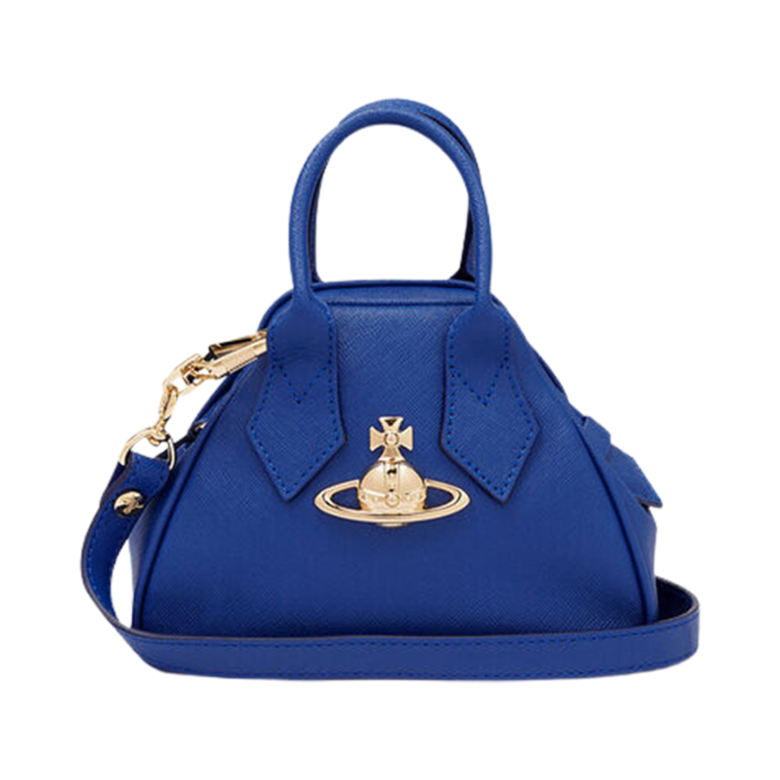 비비안 웨스트우드 사피아노 미니 야스민 백 일렉트릭 블루(Vivienne Westwood Saffiano Mini Yasmine Bag Electric Blue) - 1