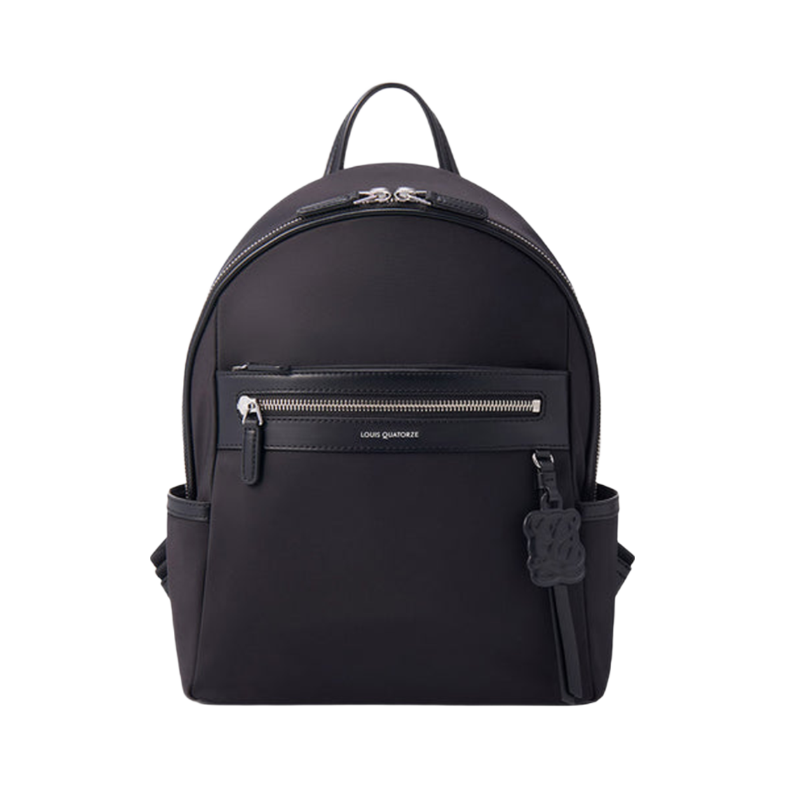 LVHQ1FM07FB2BL0301 Louis Quatorze Nylon Arch Backpack Black
