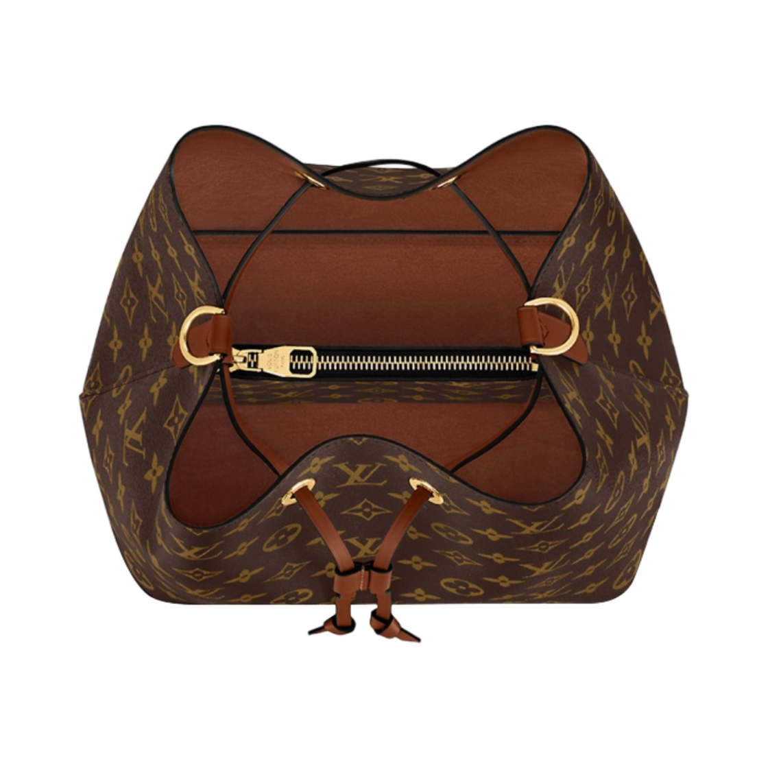 M44887 Louis Vuitton Neonoe MM Monogram Caramel - #2