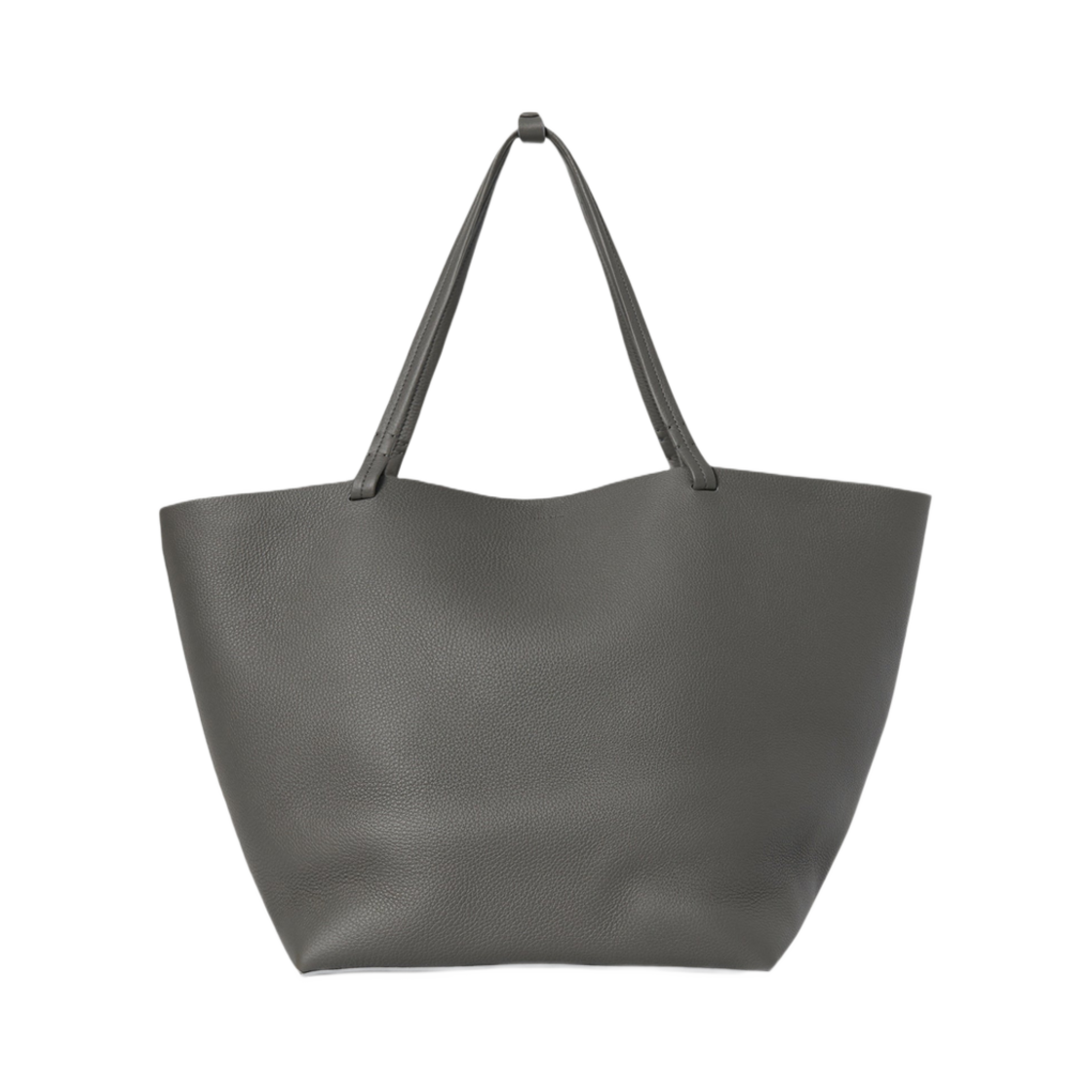 더 로우 XL 파크 토트 레더 티마우스 그레이(The Row XL Park Tote in Leather Timouse Grey) - 1