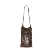 Lemaire Nylon Net Medium Filt Net Shopping Bag Marron Glace
