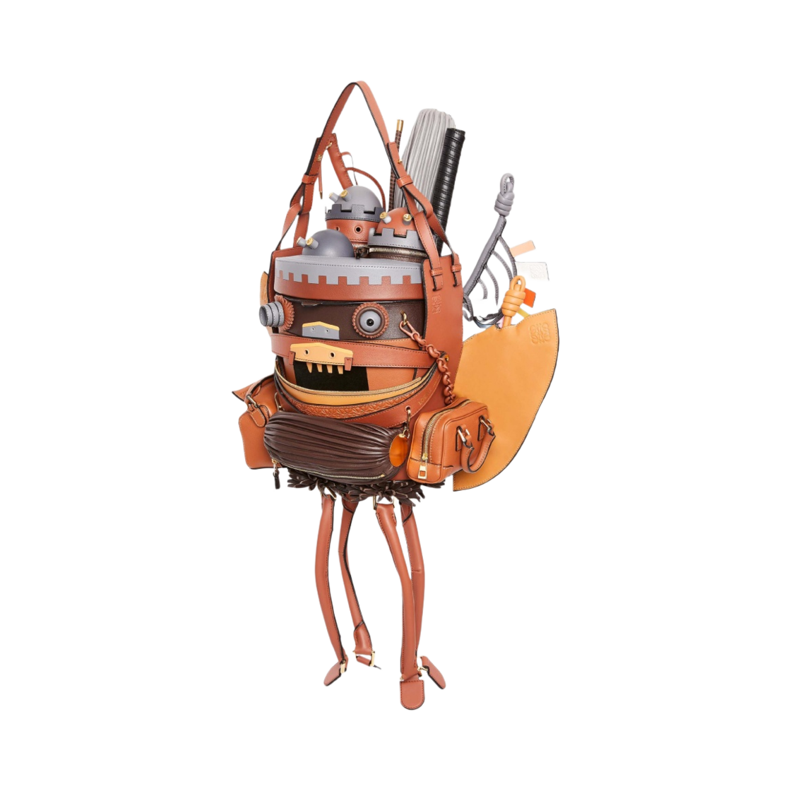 로에베 x 하울의 움직이는 성 무빙 캐슬 백 클래식 카프스킨 멀티컬러(Loewe x Howl's Moving Castle Moving Castle Bag in Classic Calfskin Multicolor) - 2