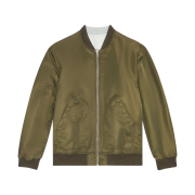 Diesel J-Matt Reversible Zipped Bomber Jacket Military Green
