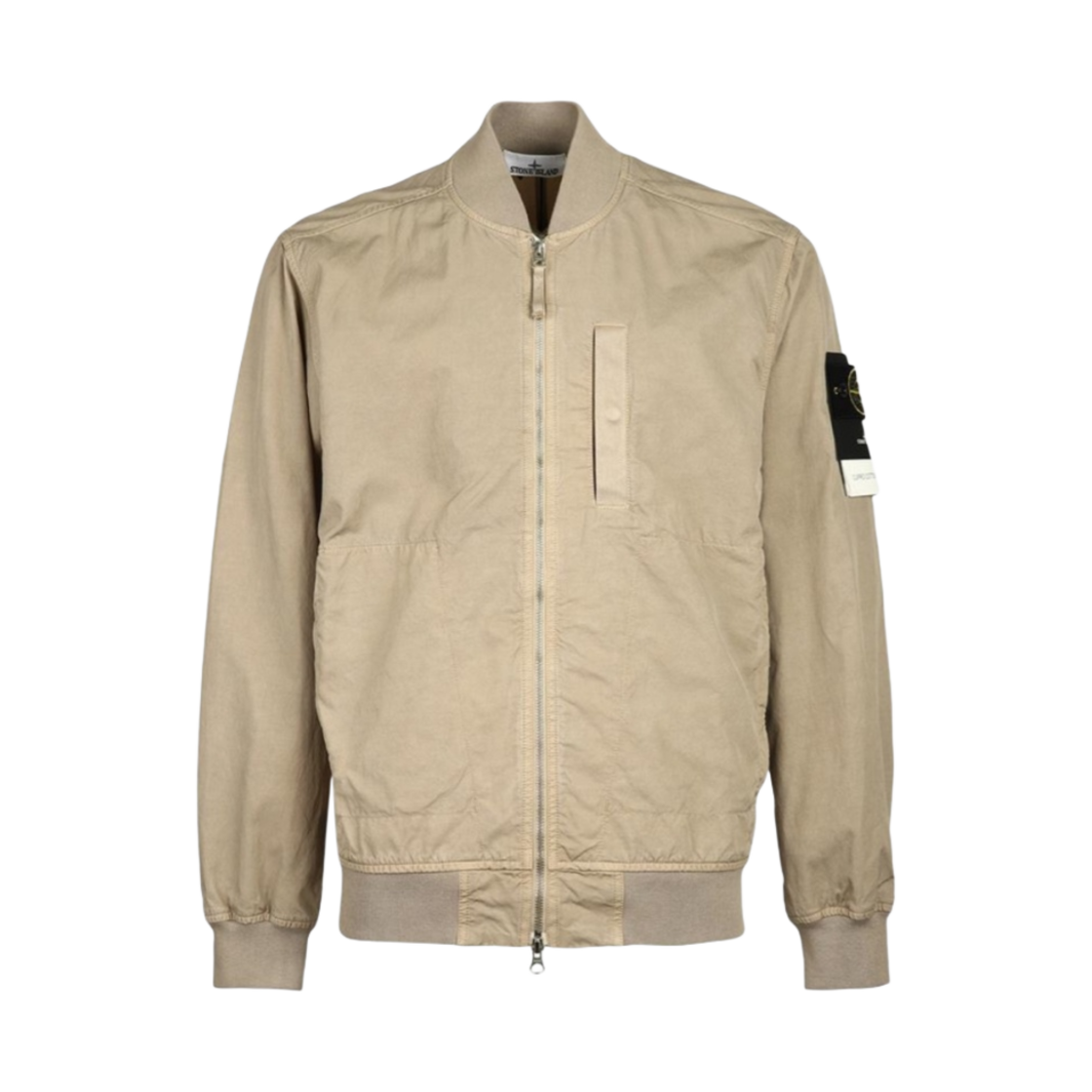 781542629-V0092 Stone Island 42629 Cupro Cotton Twill TC Jacket Dove Grey - 23SS