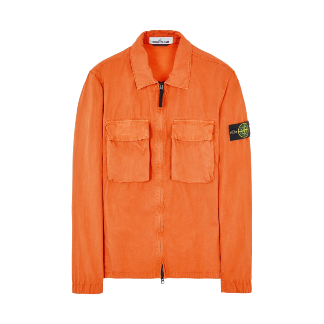 7615114WN-V0132 Stone Island 114WN T.CO+OLD Overshirt Orange - 22SS - 대표 이미지 #1