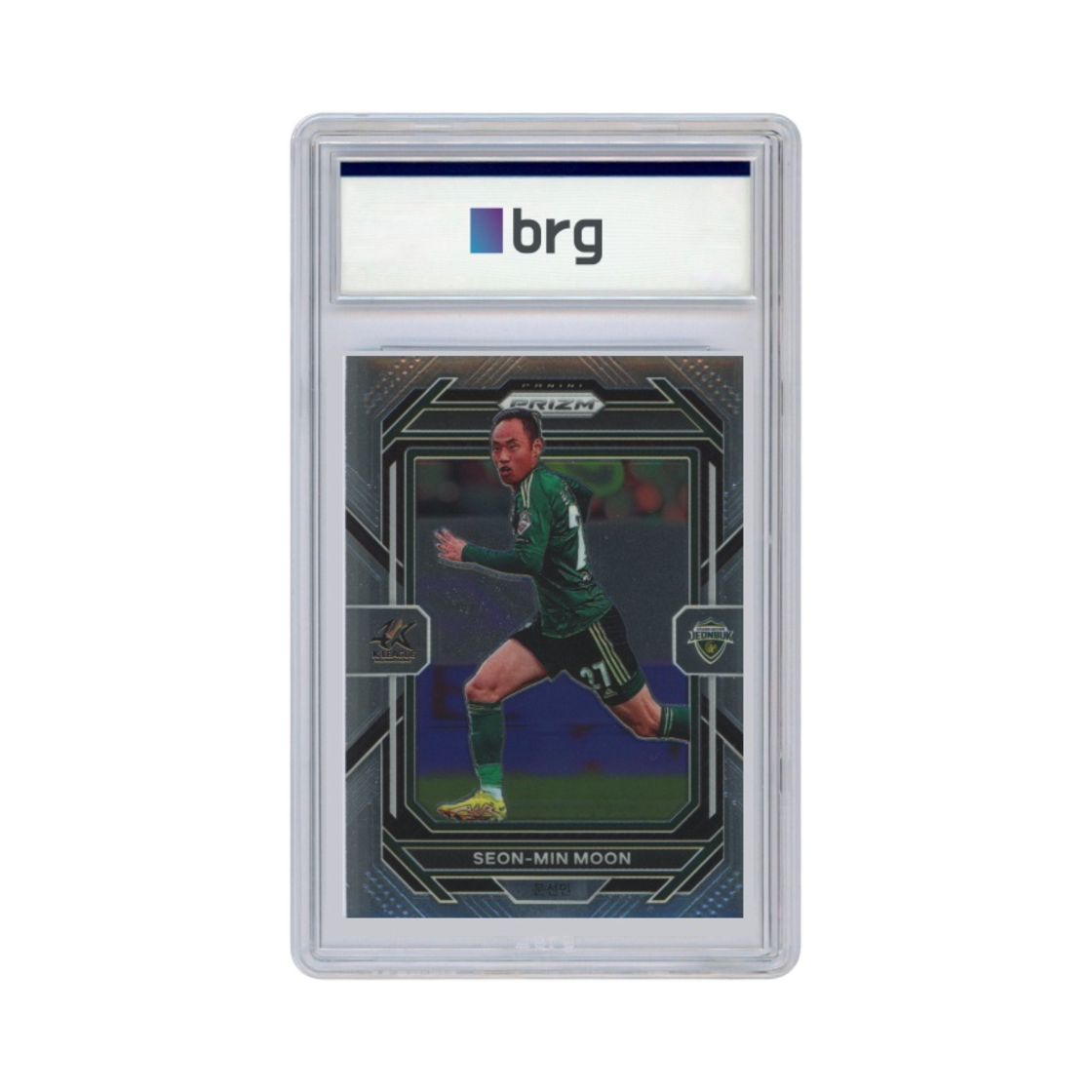 파니니 프리즘 K 리그 K 리그 1 #109 전북 현대 모터스 문선민 베이스 축구 카드 2023(Panini Prizm K League K League 1 #109 Jeonbuk Hyundai Motors MoonSeon Min Base Soccer Card 2023)