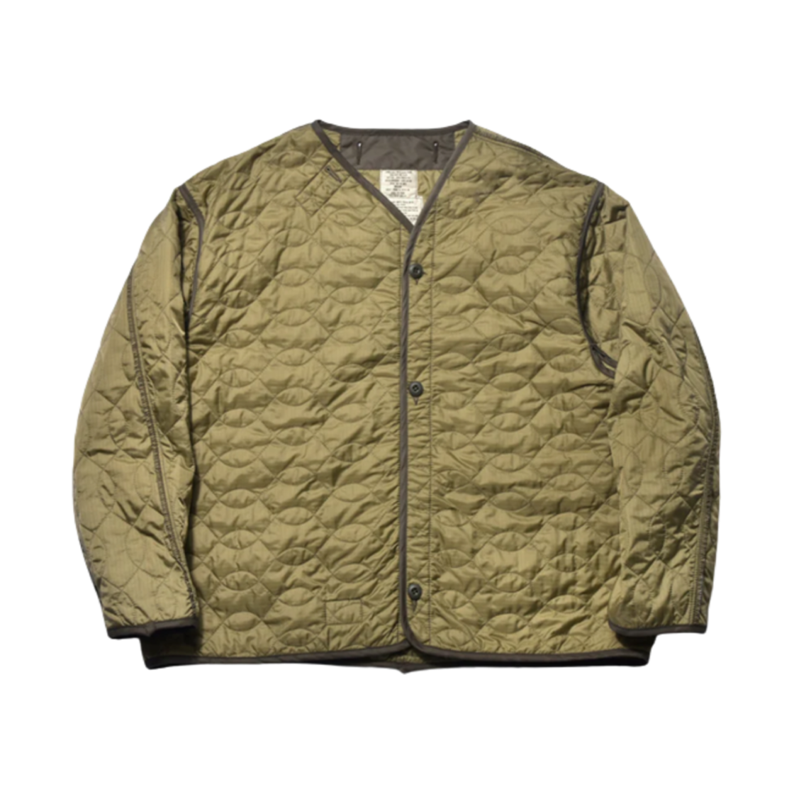 MJ21112-150 The Real McCoy's M-65 Field Liner Coat Olive