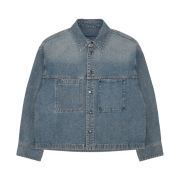 Wooyoungmi Corduroy Denim Shirt Blue - 24FW