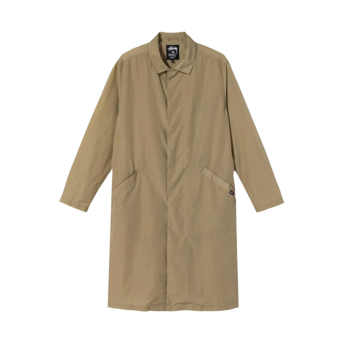 스투시 x 노 베이컨시 인 라이트웨이트 코트 베이지(Stussy x No Vacancy Inn Lightweight Coat Beige) - 2