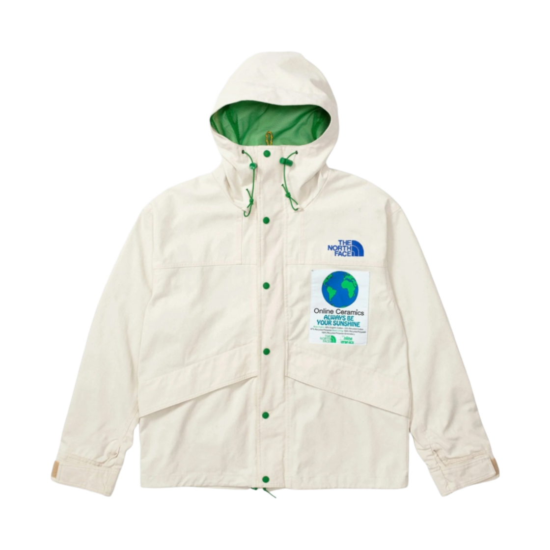 NF0A7UI6LE7 The North Face x Online Ceramics 86 Mountain Jacket Raw Undyed