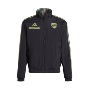 Adidas x Arsenal x Maharishi Anthem Jacket Black Tent Green - US Sizing