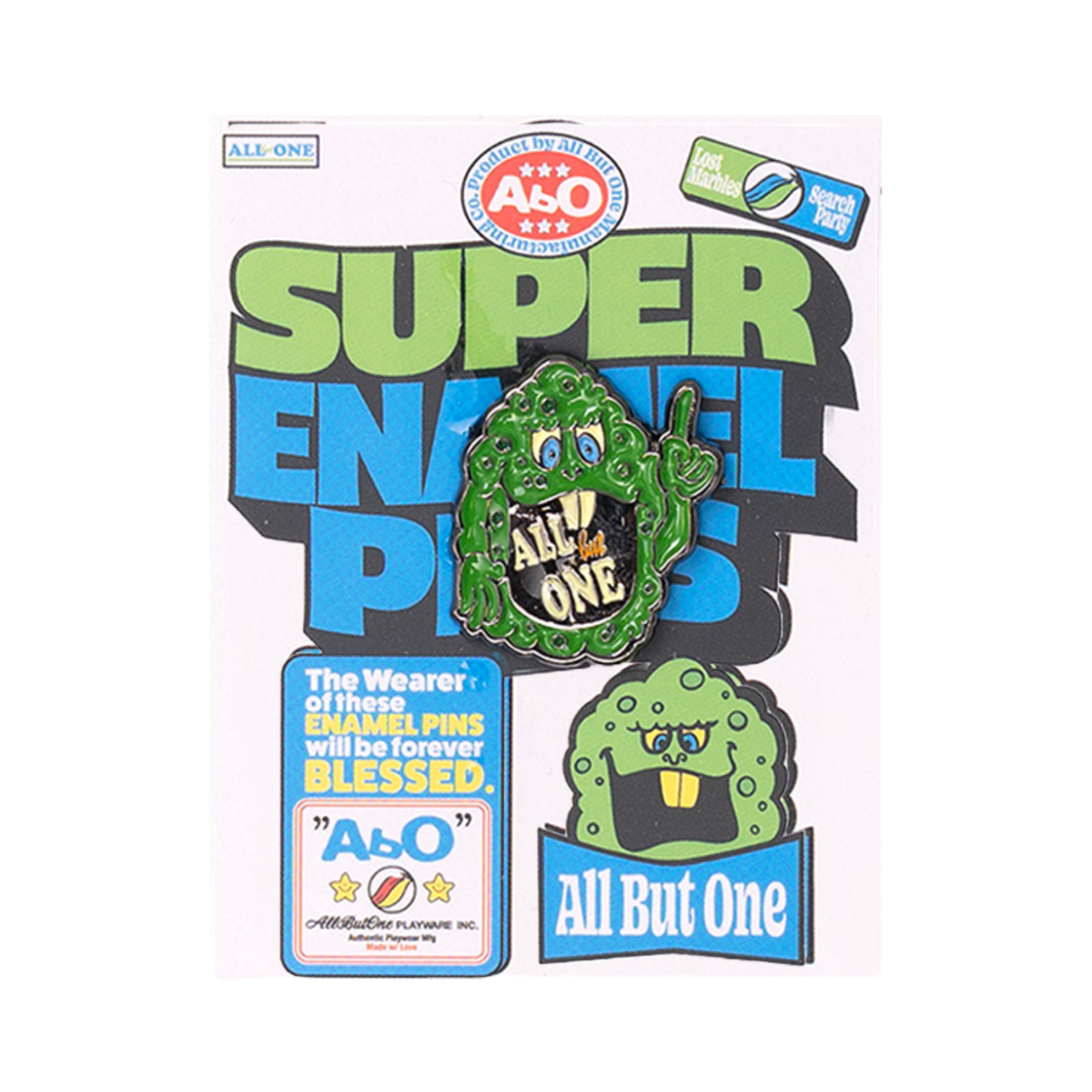 에이비오 올벗원 에나멜 몬스터 핀 2(ABO Enamel Monster Pin 2)