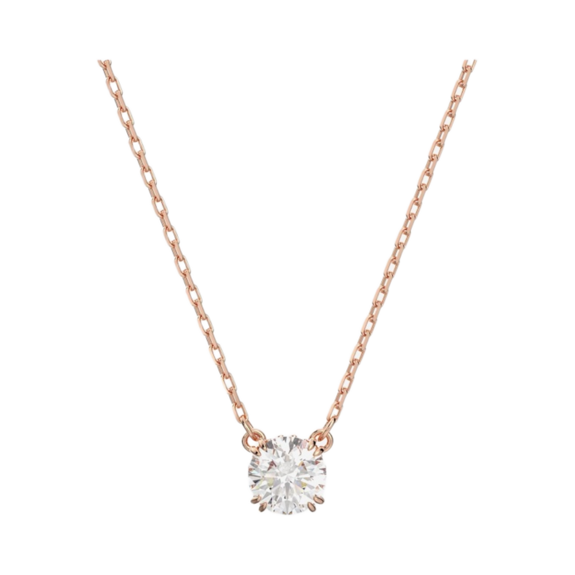 (W) 스와로브스키 콘스텔라 팬던트 화이트 로즈 골드 플래팅((W) Swarovski Constella Pendant White Rose Gold Plated) - 2