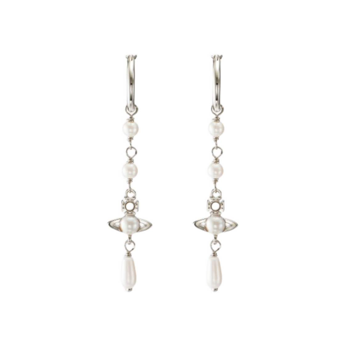 비비안 웨스트우드 에밀리아나 이어링 실버(Vivienne Westwood Emiliana Earrings Silver) - 1