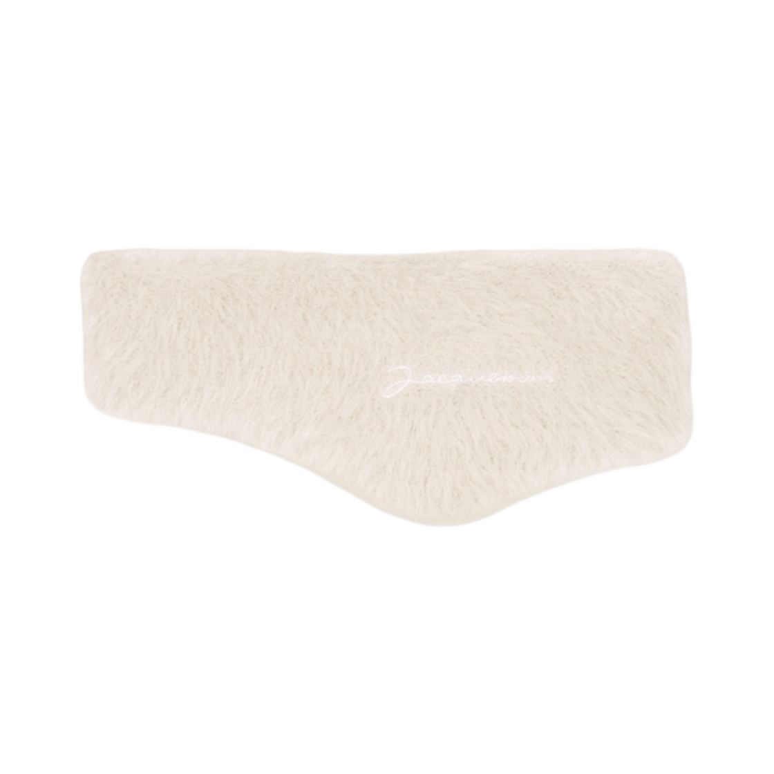 자크뮈스 르 방도 네브 플러피 헤드밴드 오프 화이트(Jacquemus Le Bandeau Neve Fluffy Headband Off White) - 1