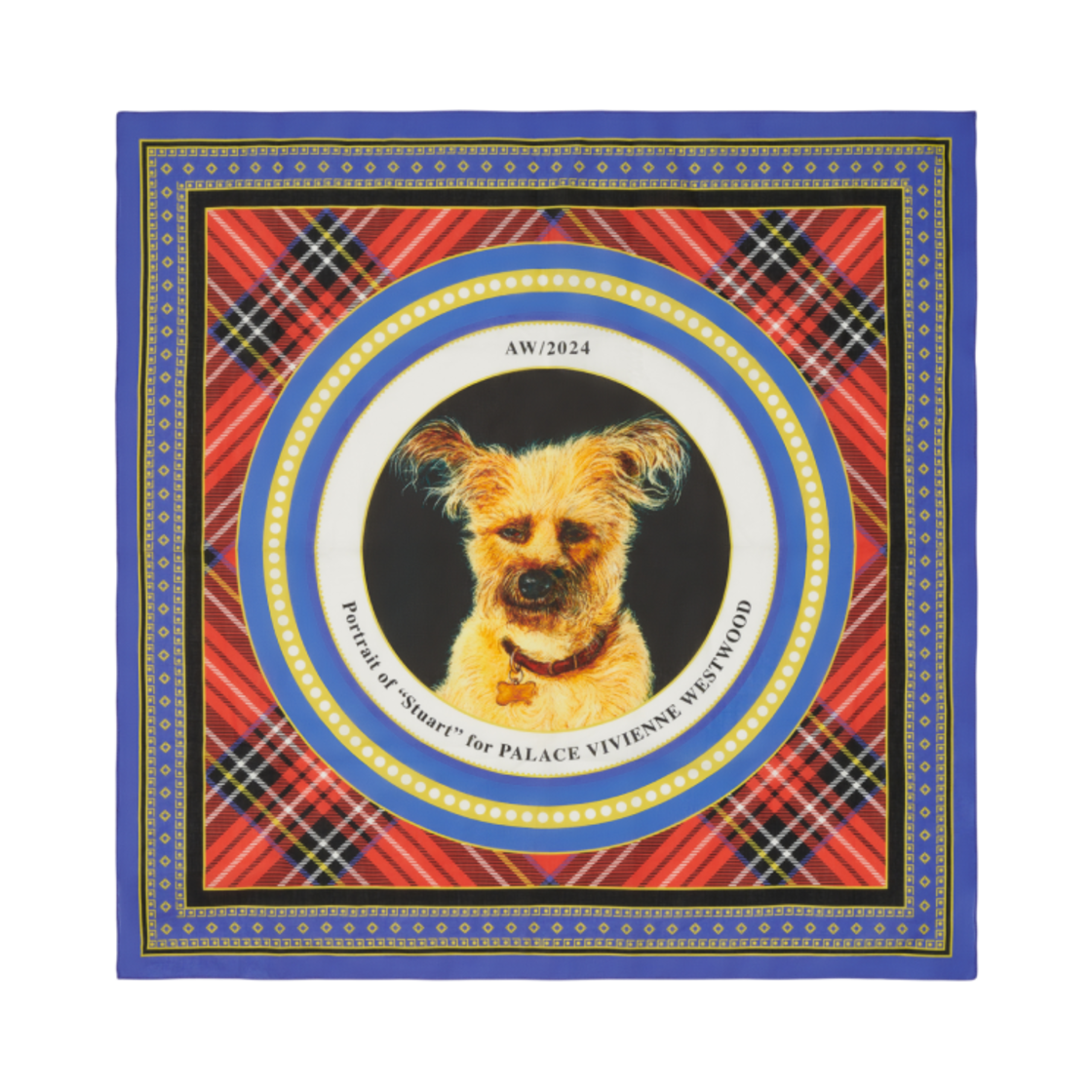 팔라스 x 비비안 웨스트우드 스카프 타탄 - 24FW(Palace x Vivienne Westwood Scarf Tartan - 24FW) - 1