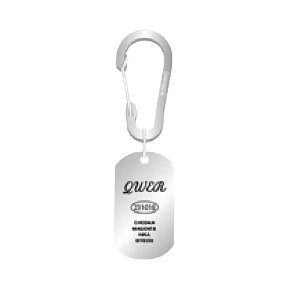 QWER 카라비너 키링 쵸단(QWER Carabiner Keyring Chodan)