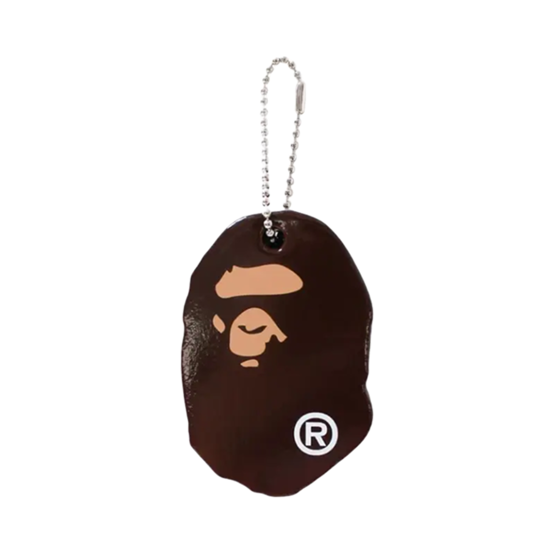 - BAPE Ape Head Keychain (Synthetic Rubber)