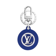 Louis Vuitton LV Padded Circle Bag Charm and Key Holder Blue