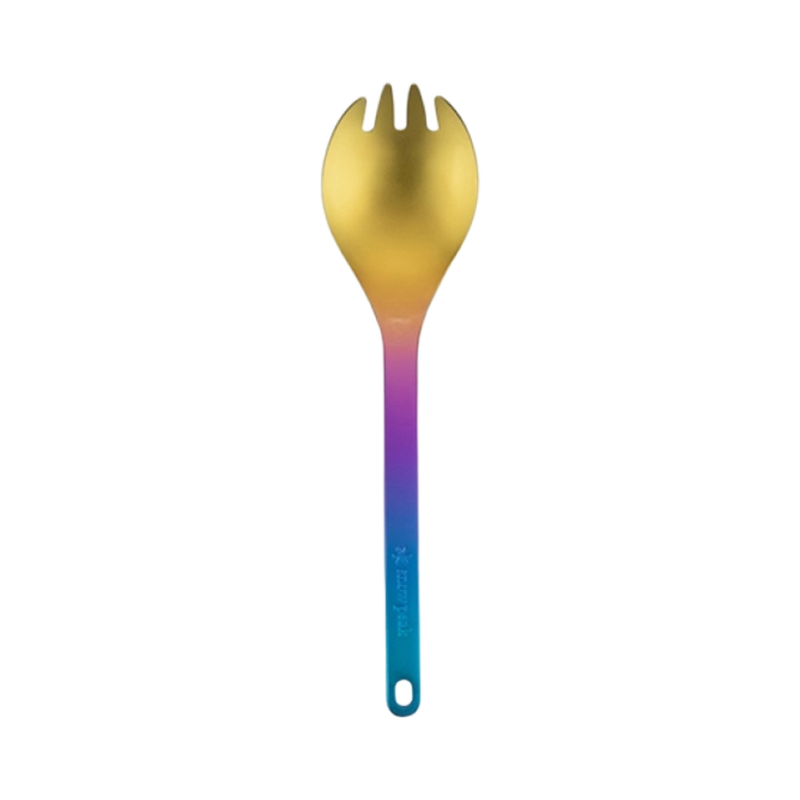 FES-404 Snow Peak Titanium Spork Rainbow - 대표 이미지 #1