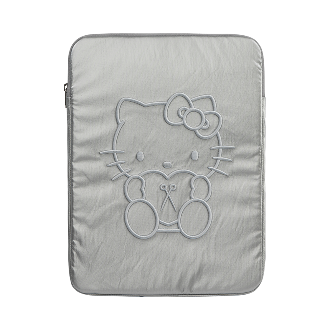 0JSQ1PC04SVF Joseph&Stacey Sleek Tablet Pouch 13inch Hello Kitty Silver