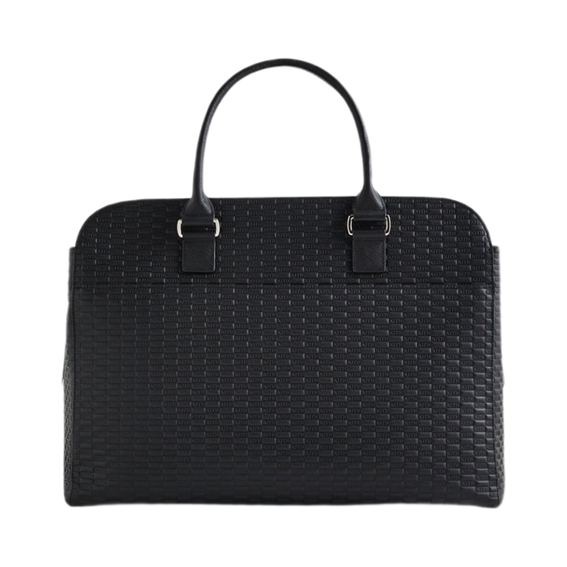 키스 모노그램 사피아노 레더 도큐먼트 백 블랙(Kith Document Bag in Monogram Saffiano Leather Black)