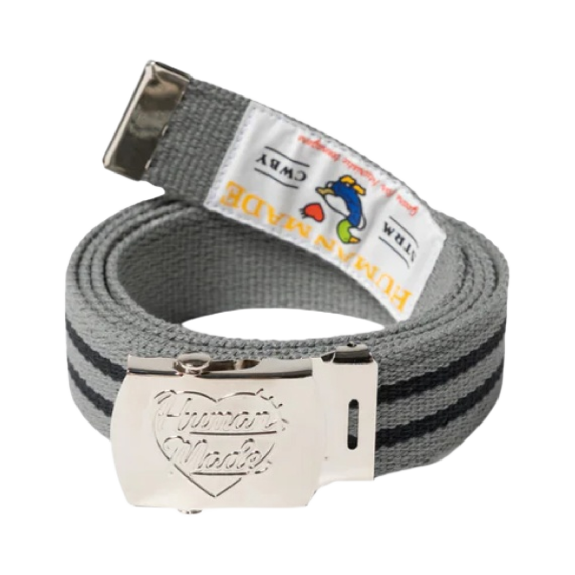 휴먼 메이드 웹 벨트 그레이(Human Made Web Belt Gray) - 1